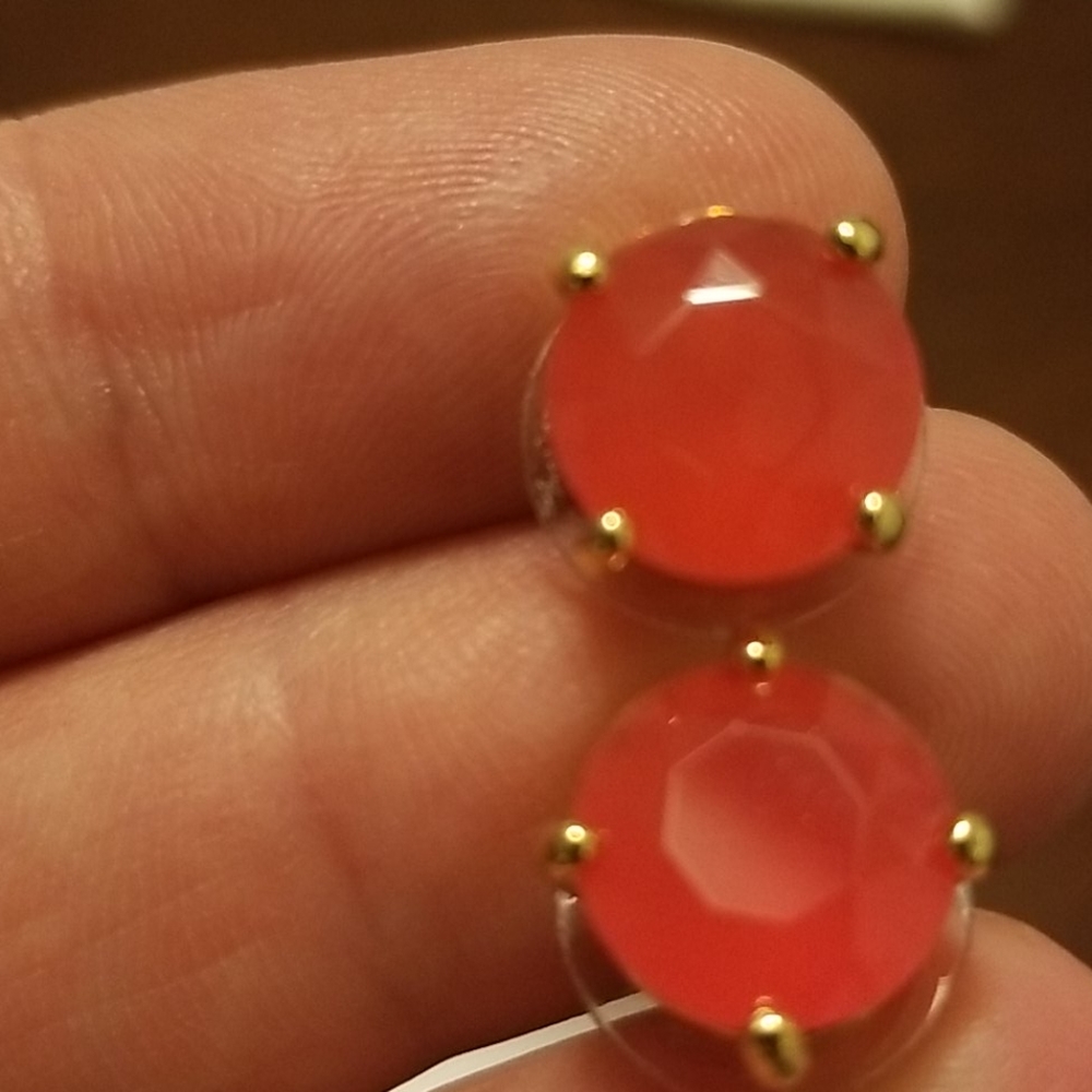 Pink earrings - Picture 3 of 4